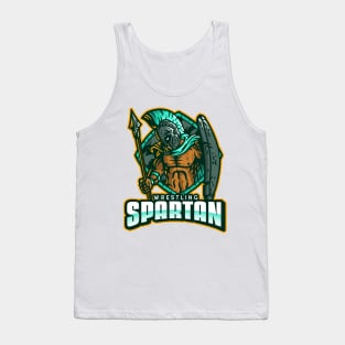 Spartan Wrestling Tank Top